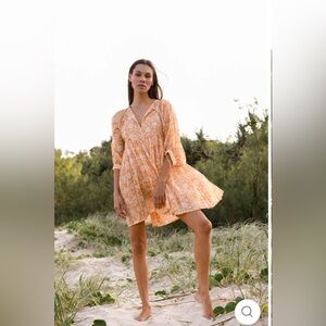 Daughters of India - Kyra mini in tangerine